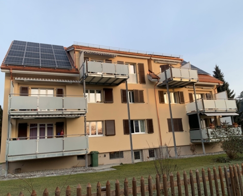 Fassade mit PIR Dämmung